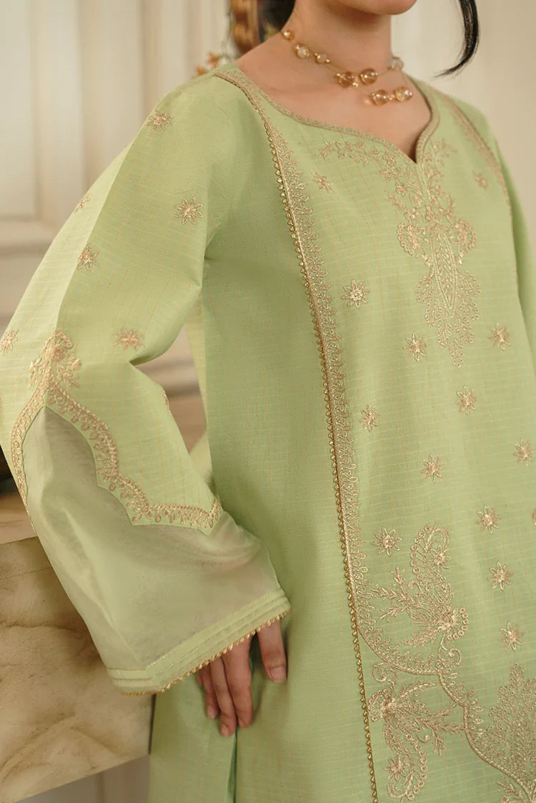 Picture of Zarlay - Heer Embroidered Pret - Bano - Available at Raja Sahib