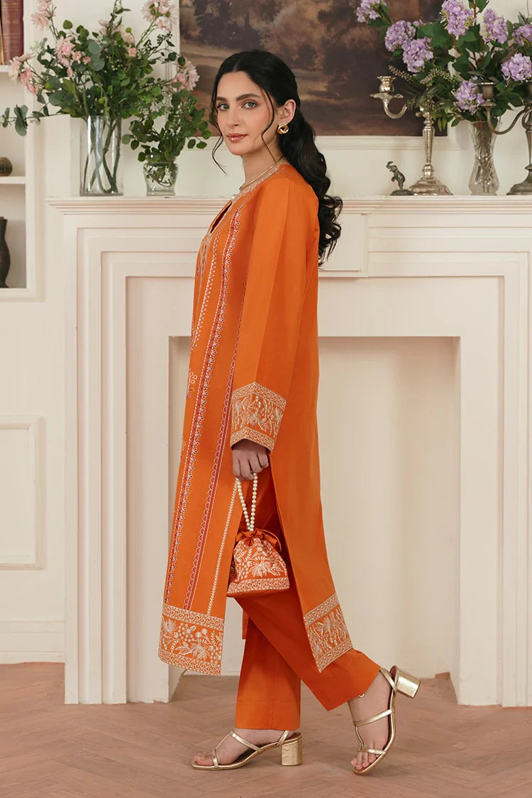 Picture of Zarlay - Heer Embroidered Pret - Ulfat - Available at Raja Sahib