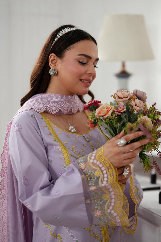 Picture of Zarlay - Gull Bahar Luxury Lawn - 3 Piece - Embroidered Lawn Dress - Available at Raja Sahib