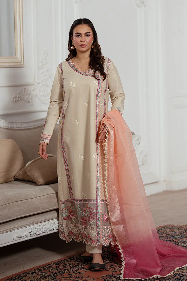 Picture of Zarlay - Gull Bahar Luxury Lawn - 3 Piece - Sahiba - Available at Raja Sahib