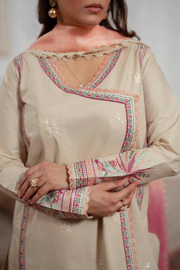 Picture of Zarlay - Gull Bahar Luxury Lawn - 3 Piece - Sahiba - Available at Raja Sahib