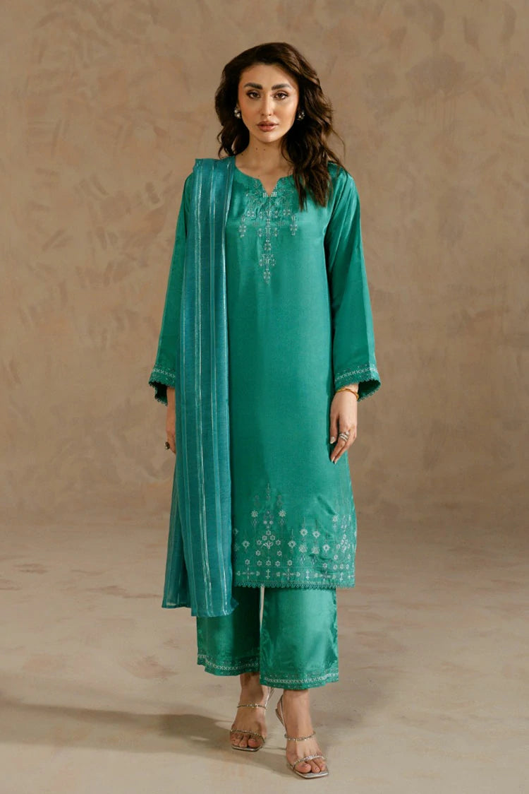 Picture of Zehnaz - Embroidered Russian Silk - 2 Piece - Nayra - Available at Raja Sahib