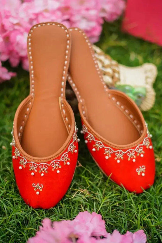 Picture of Saheliyan - Phool Collection - Zeefaa Red - Available at Raja Sahib