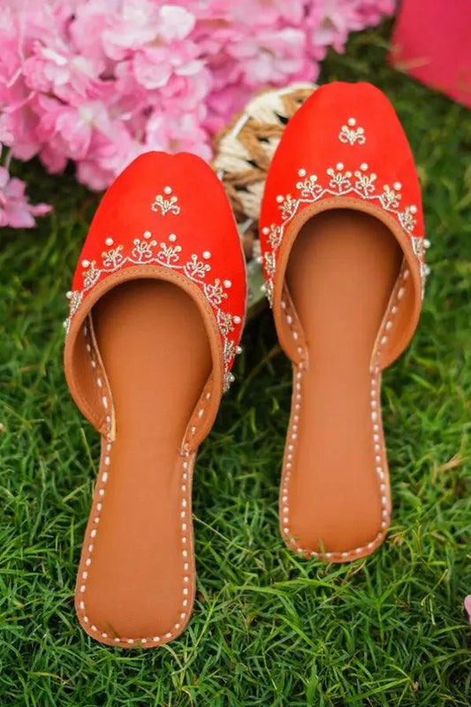 Picture of Saheliyan - Phool Collection - Zeefaa Red - Available at Raja Sahib