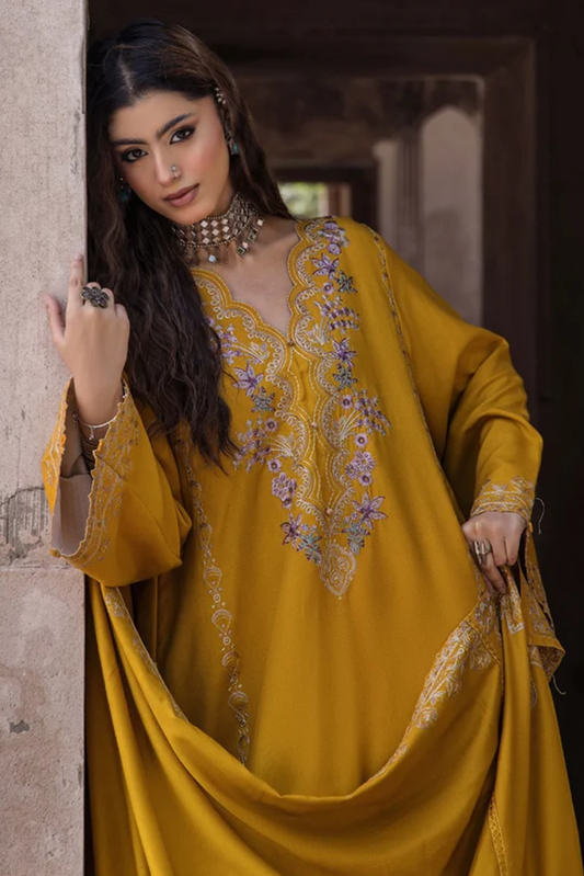 Humdum - Zephyr - Unstitched - 3 Piece - D02