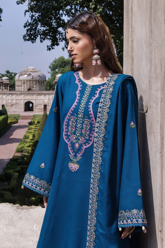 Humdum - Zephyr - Unstitched - 3 Piece - D03