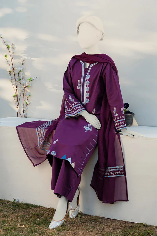 Picture of Zaira & Mahnoor - Kashmir - 3 PC - Available at Raja Sahib