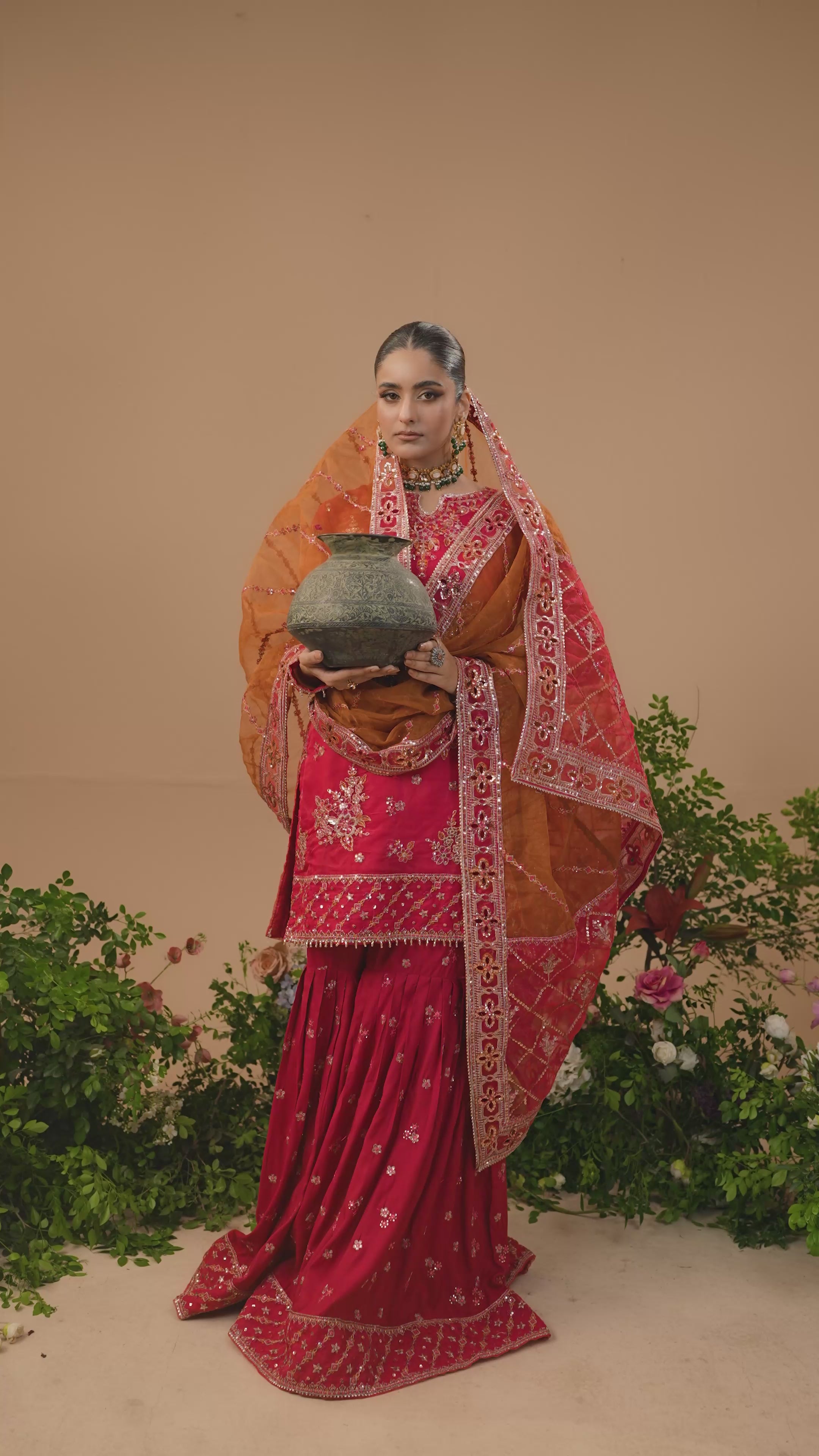 Picture of Ellena - 3-PC Stitched Embroidered Suit - Available at Raja Sahib