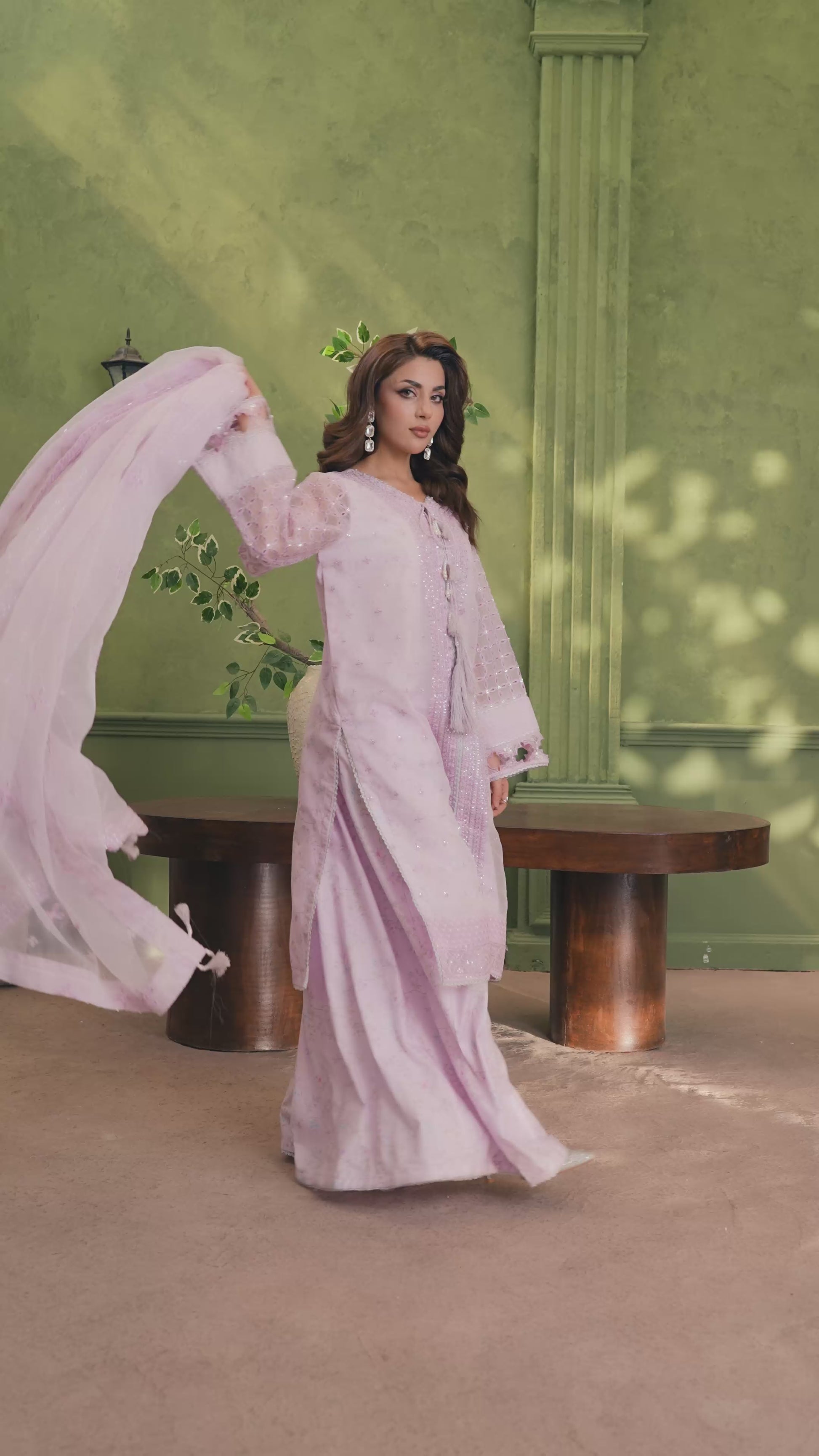 Picture of Ellena - 3-PC Stitched Embroidered Suit - Available at Raja Sahib