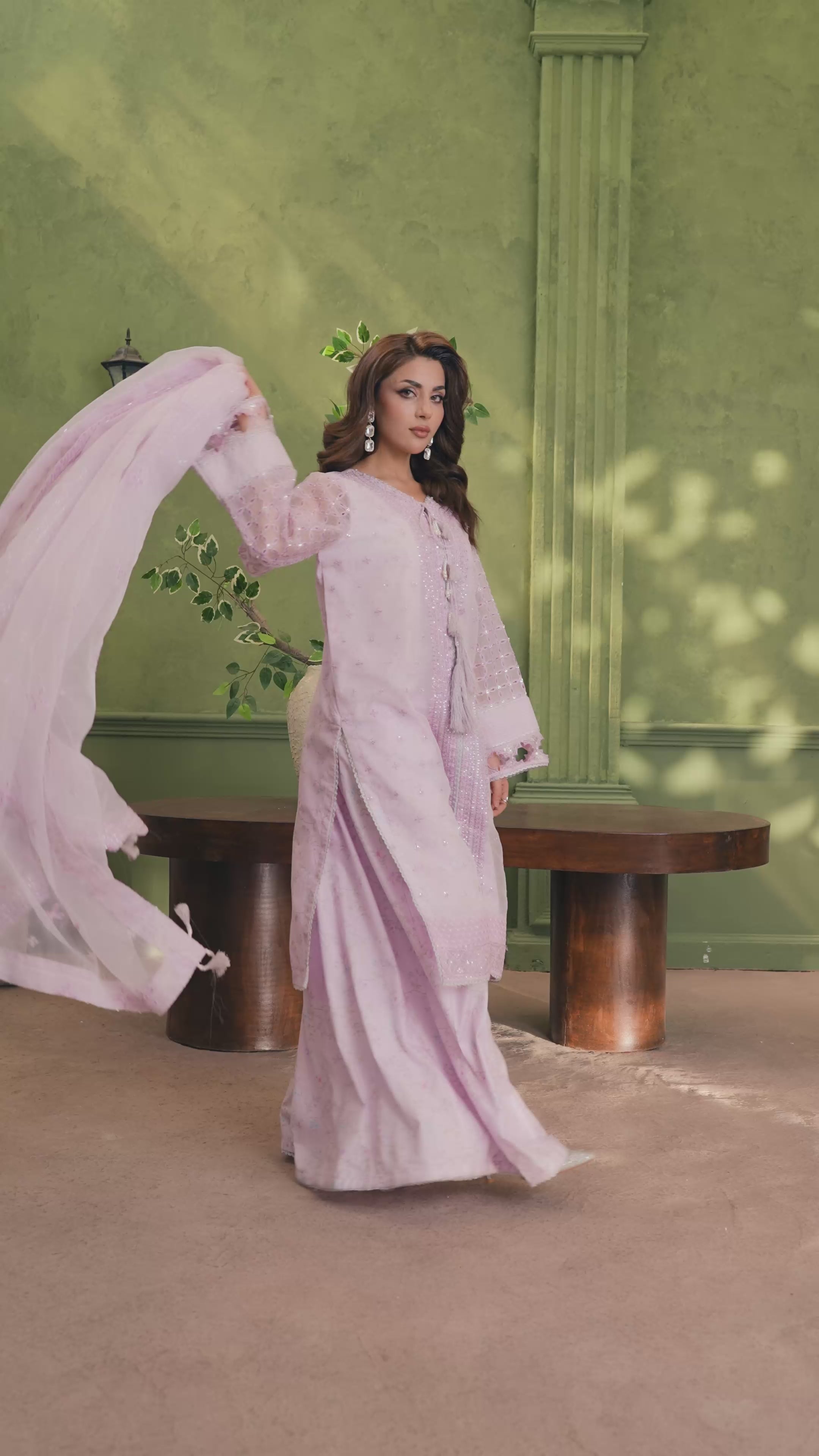 Picture of Ellena - 3-PC Stitched Embroidered Suit - Available at Raja Sahib