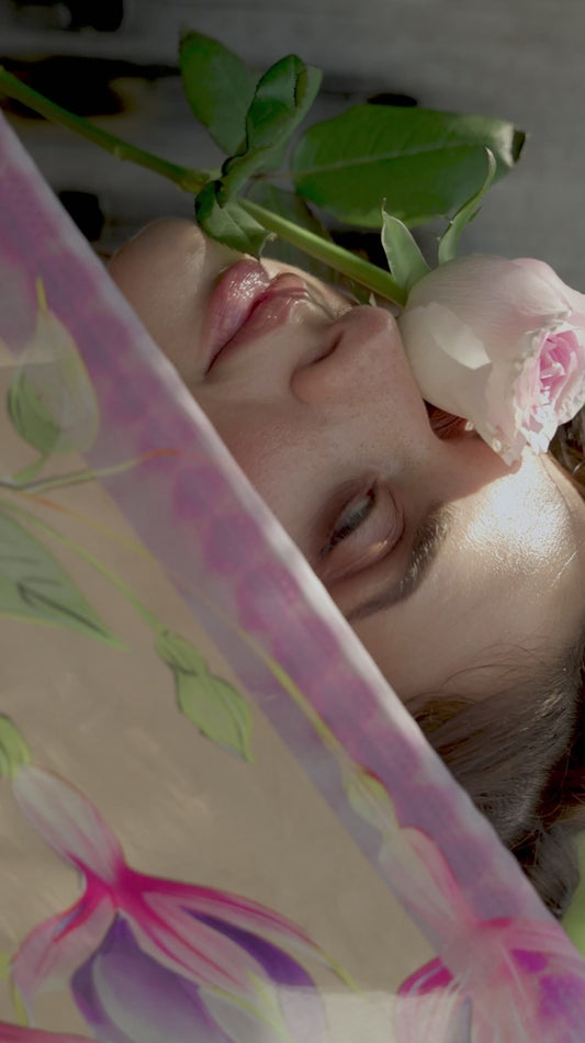 Picture of Mushq - Solace Ombre Chikankari Summer Lawn Collection - MUN SS 2501 04 Risate - Unstitched - Available at Raja Sahib