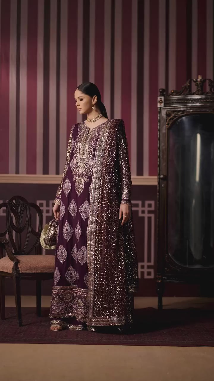 Picture of Roheenaz - Royale Eternal Chiffon Edit - 06-Regal Charm - Unstitched - Available at Raja Sahib