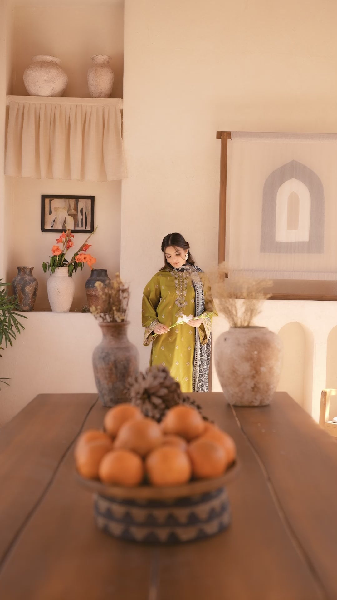 Picture of Ellena - 3-PC Stitched Embroidered Suit - Available at Raja Sahib