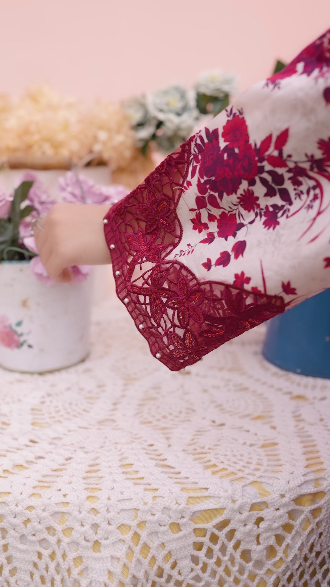 Picture of Ellena - 3-PC Stitched Embroidered Suit - Available at Raja Sahib