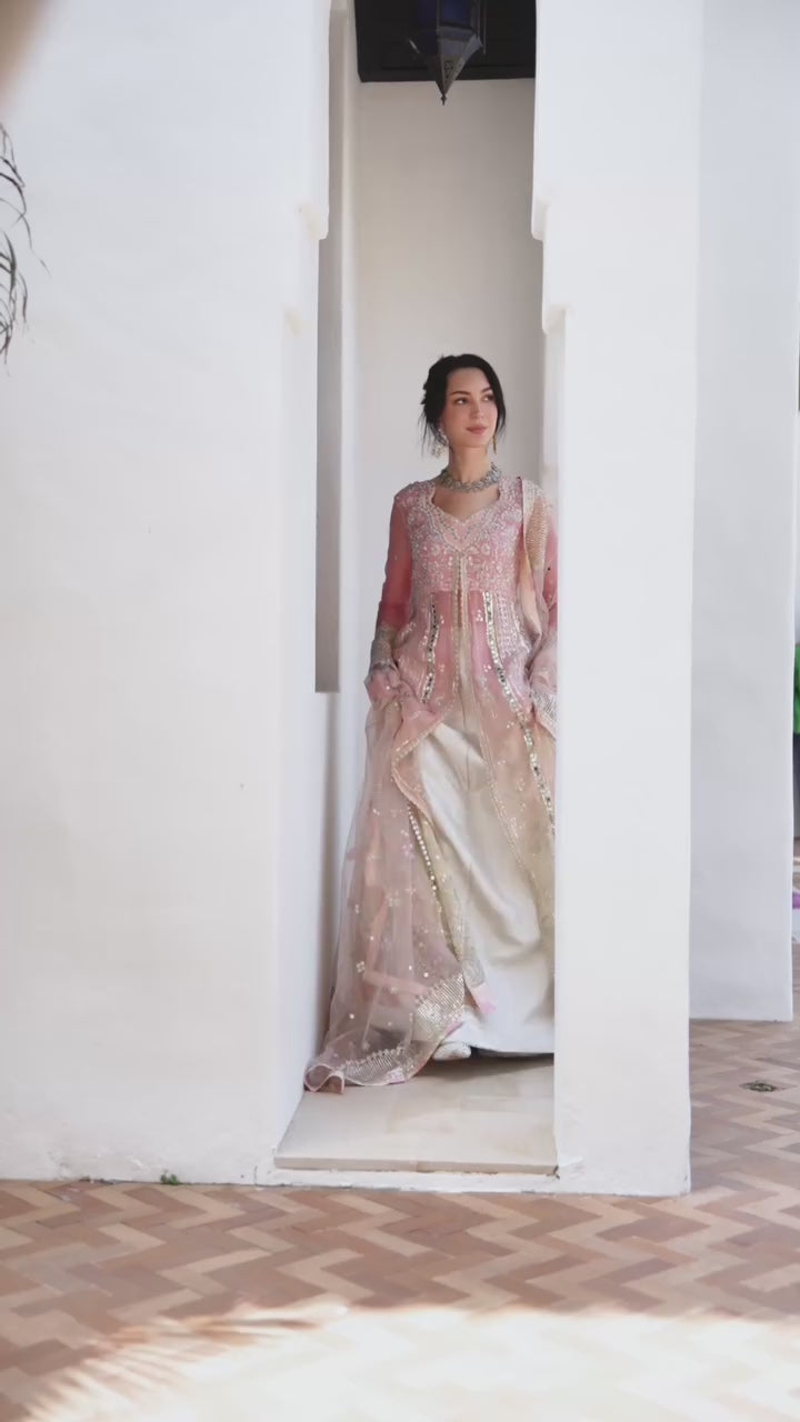 Picture of Mushq - Bachelorette Chronicles Chiffon Collection - 10-Last Fling - Unstitched - Available at Raja Sahib