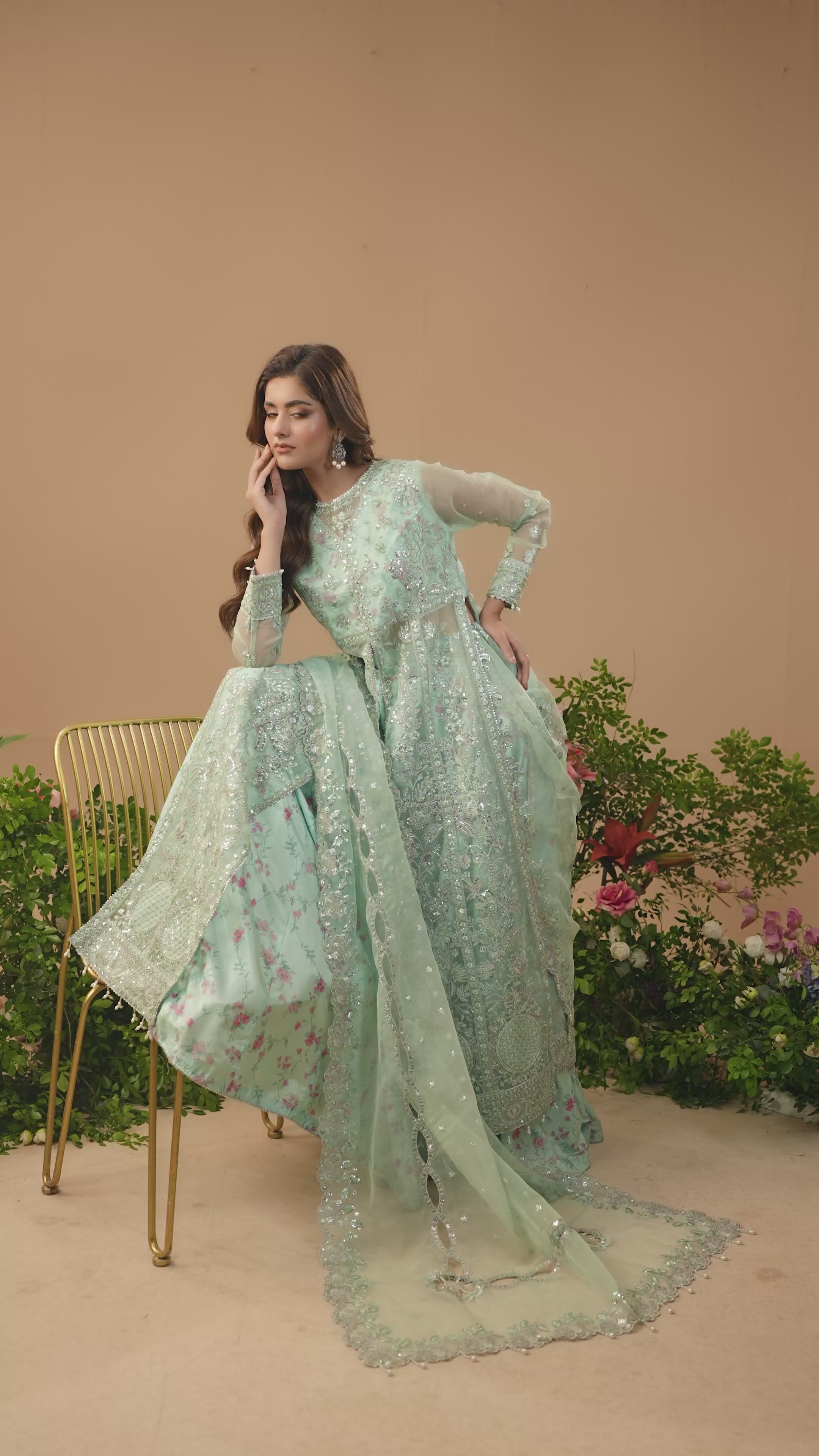 Picture of Ellena - 3-PC Stitched Embroidered Suit - Available at Raja Sahib