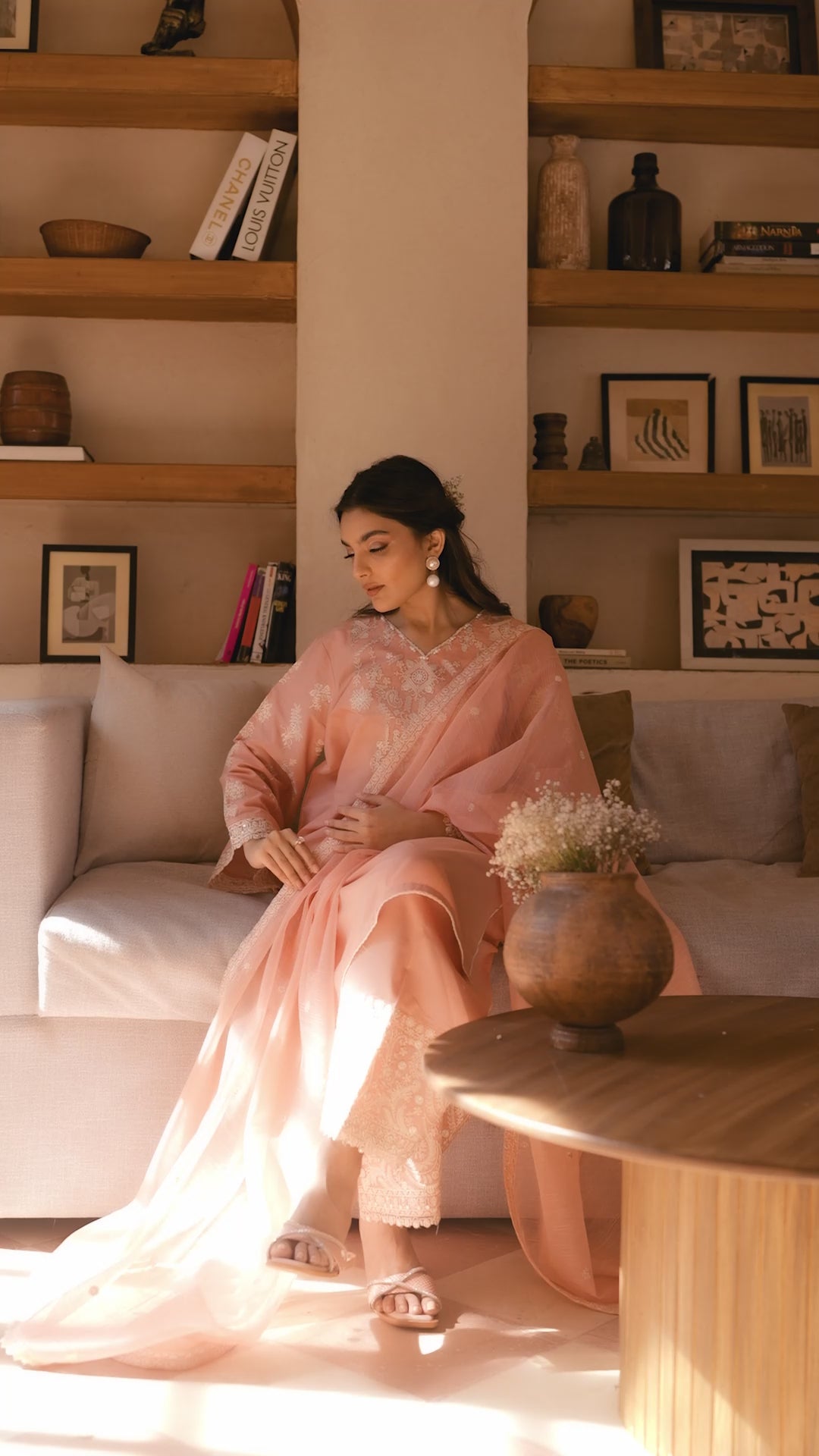 Picture of Ellena - 3-PC Stitched Embroidered Suit - Available at Raja Sahib