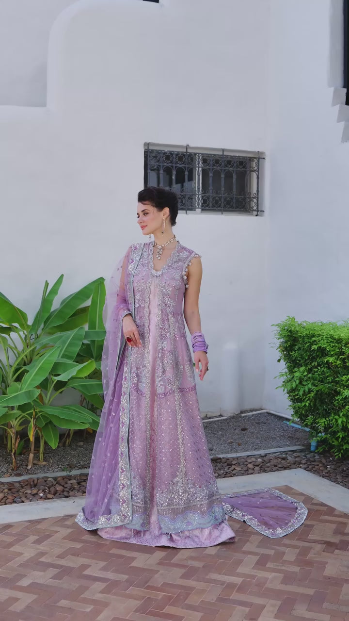 Picture of Mushq - Bachelorette Chronicles Chiffon Collection - 08-Miss Mischief - Unstitched - Available at Raja Sahib