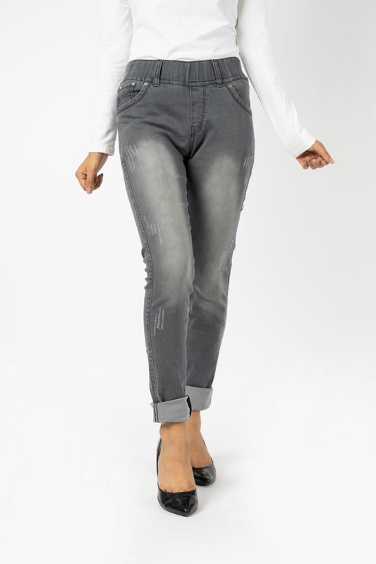 Picture of Ellena - Skin Fit Jeans For Women - Available at Raja Sahib
