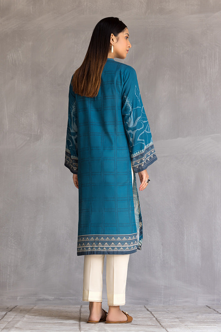 Picture of Ellena - 1-PC Stitched Khaddar Kurti - Available at Raja Sahib