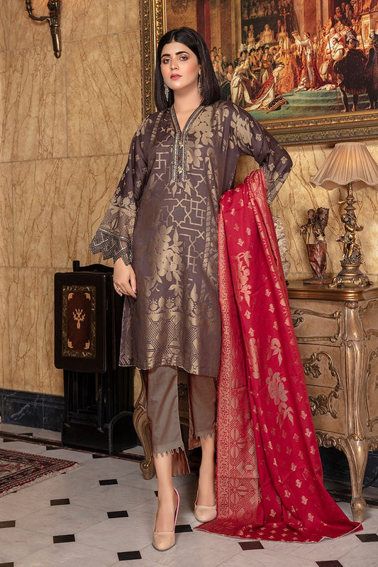 Picture of Ellena - 2-PC Stitched Jacquard Suit - Available at Raja Sahib
