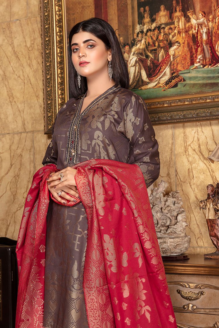 Picture of Ellena - 2-PC Stitched Jacquard Suit - Available at Raja Sahib