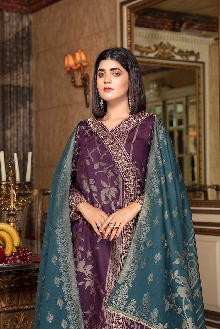 Picture of Ellena - 2-PC Stitched Jacquard Suit - Available at Raja Sahib