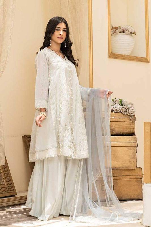 Picture of Ellena - 3-PC Stitched Paper Cotton Suit - Available at Raja Sahib