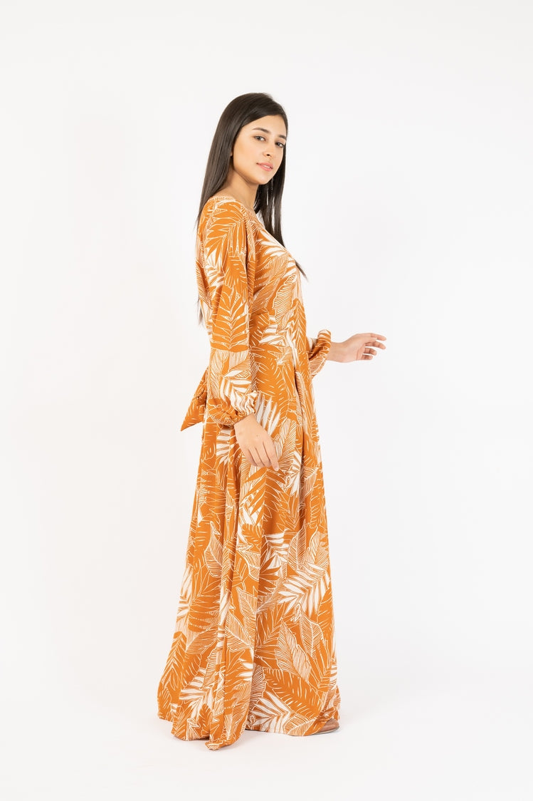 Picture of Ellena - Floral Maxi Dress - Available at Raja Sahib