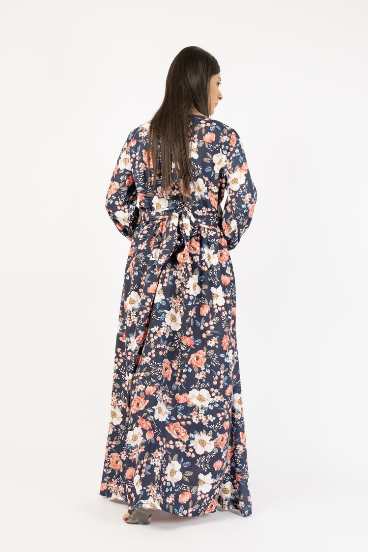 Picture of Ellena - Floral Maxi Dress - Available at Raja Sahib
