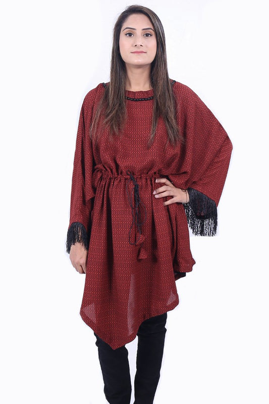 Picture of Ellena - Goergette Top - Available at Raja Sahib