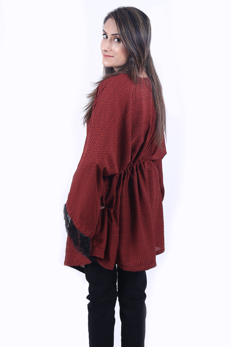 Picture of Ellena - Goergette Top - Available at Raja Sahib