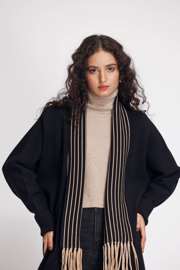 Picture of Ellena - V-Neck Cardigan Sweater - Available at Raja Sahib