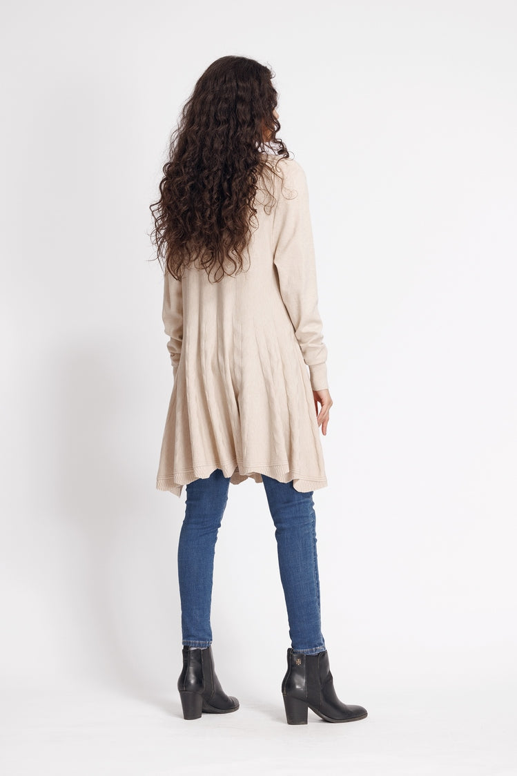 Picture of Ellena - V-Neck Cardigan Sweater - Available at Raja Sahib