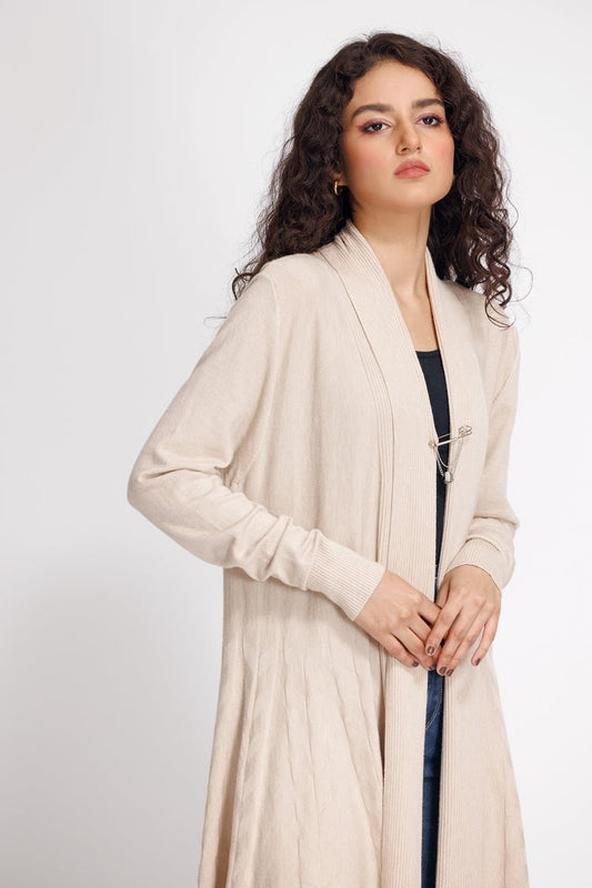 Picture of Ellena - V-Neck Cardigan Sweater - Available at Raja Sahib