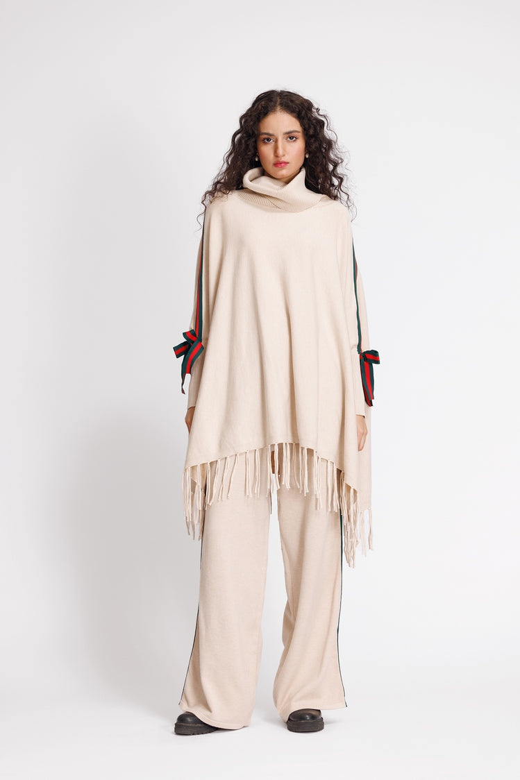 Picture of Ellena - Turtle Neck Pullover Sweater - Available at Raja Sahib