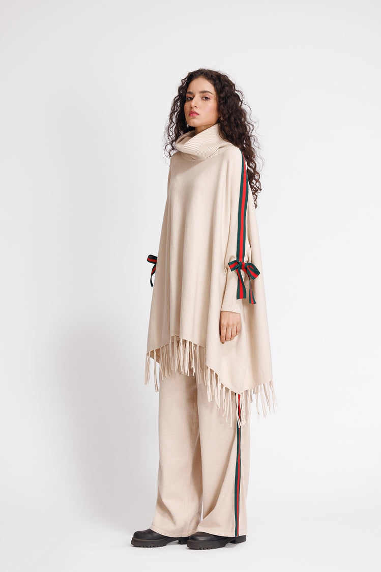 Picture of Ellena - Turtle Neck Pullover Sweater - Available at Raja Sahib