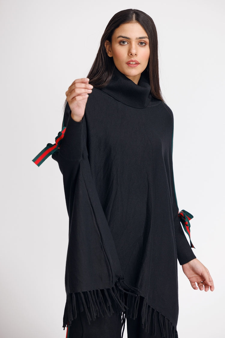 Picture of Ellena - Turtle Neck Pullover Sweater - Available at Raja Sahib