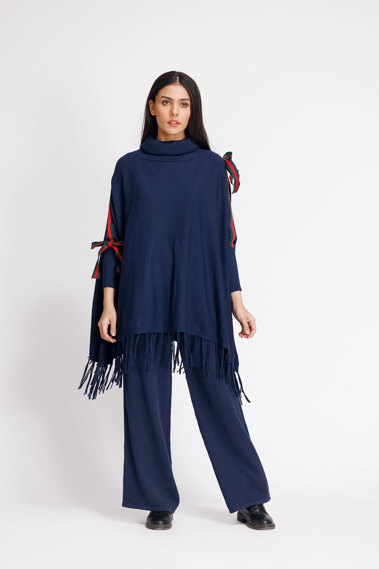 Picture of Ellena - Turtle Neck Pullover Sweater - Available at Raja Sahib