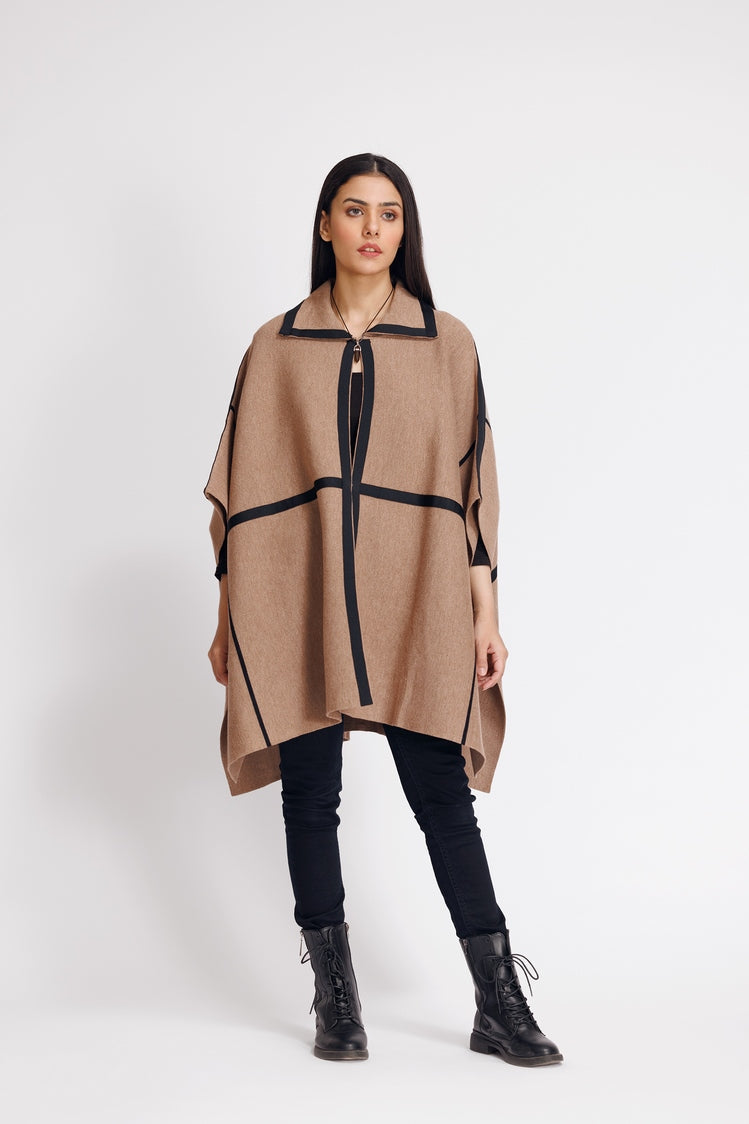 Picture of Ellena - V-Neck Cardigan Sweater - Available at Raja Sahib