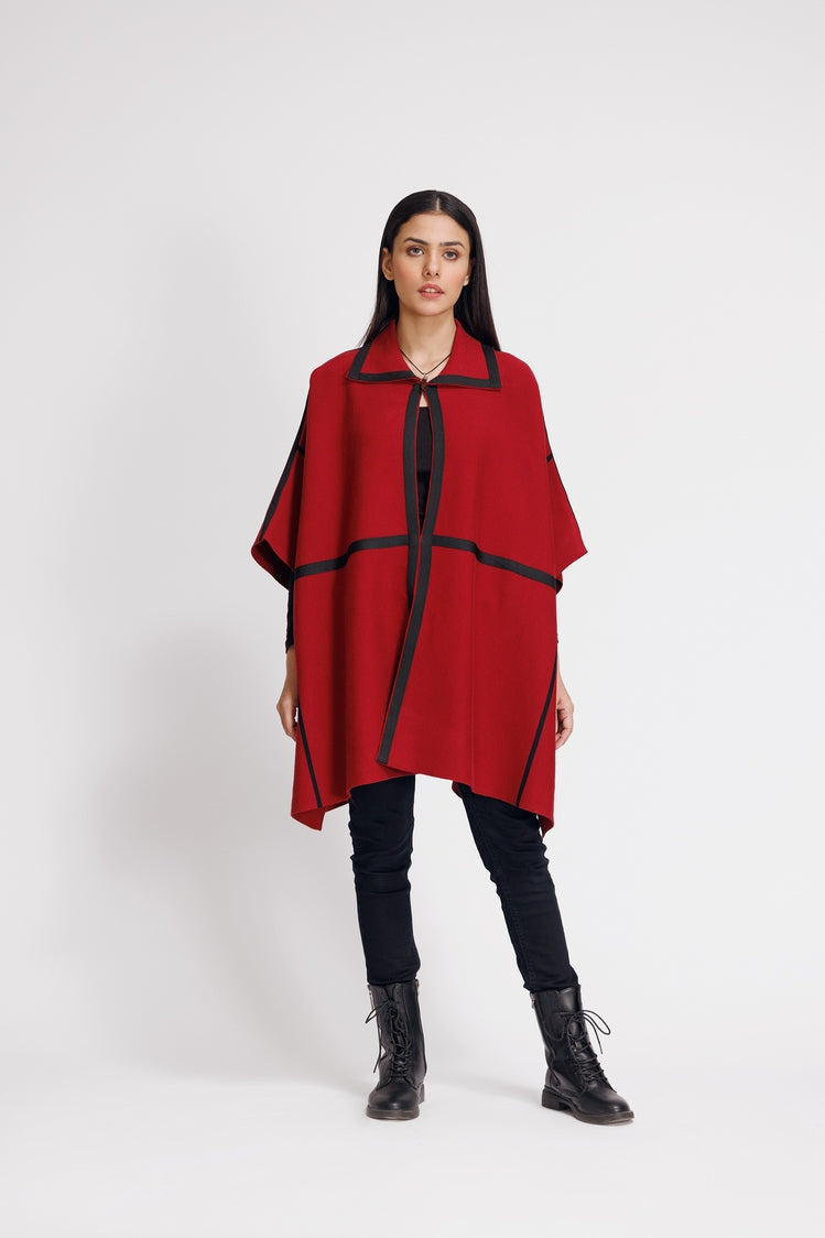 Picture of Ellena - V-Neck Cardigan Sweater - Available at Raja Sahib