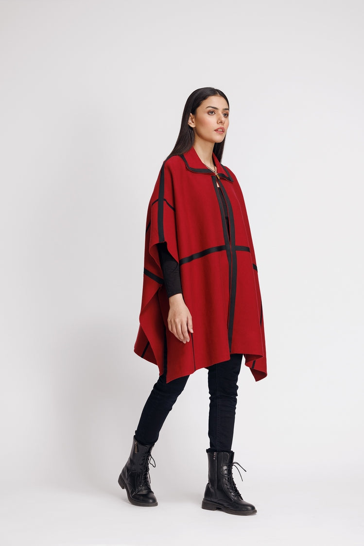 Picture of Ellena - V-Neck Cardigan Sweater - Available at Raja Sahib