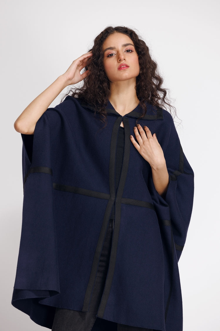 Picture of Ellena - V-Neck Cardigan Sweater - Available at Raja Sahib