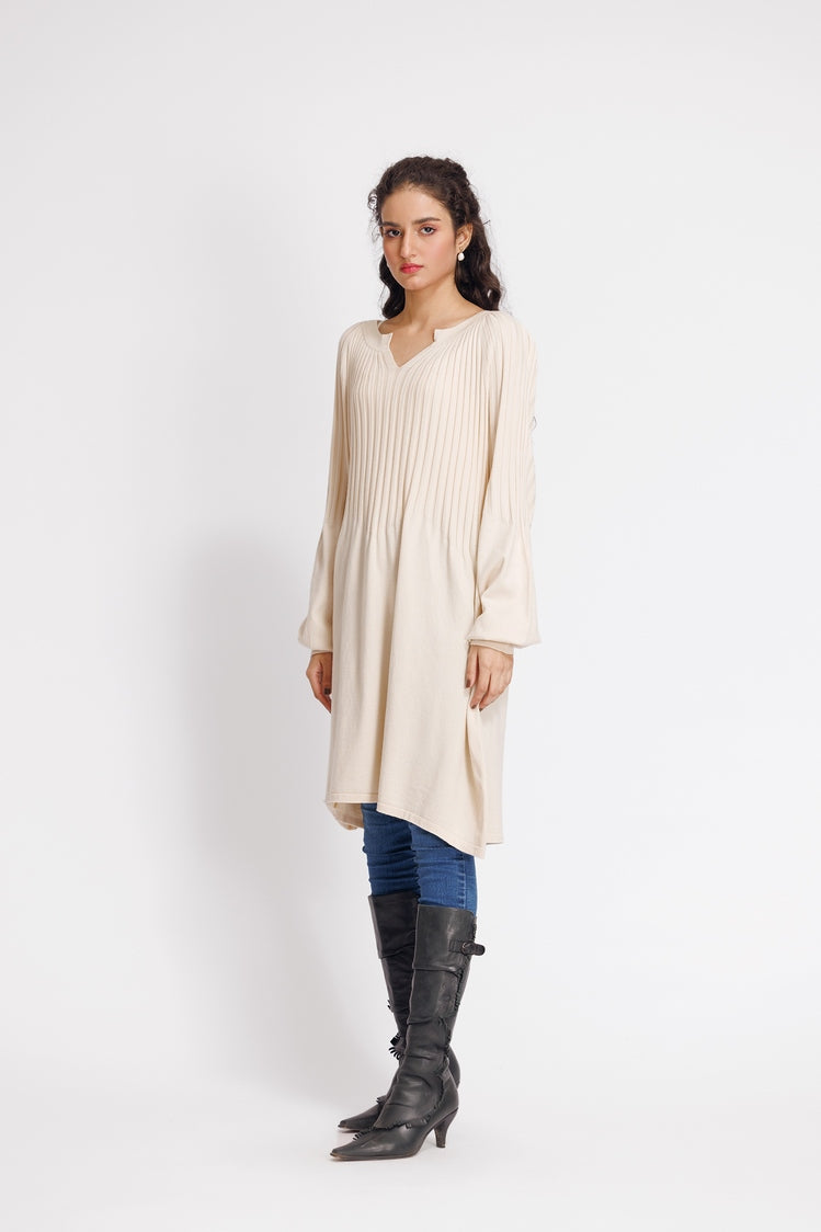 Picture of Ellena - V-Neck Pullover Sweater - Available at Raja Sahib