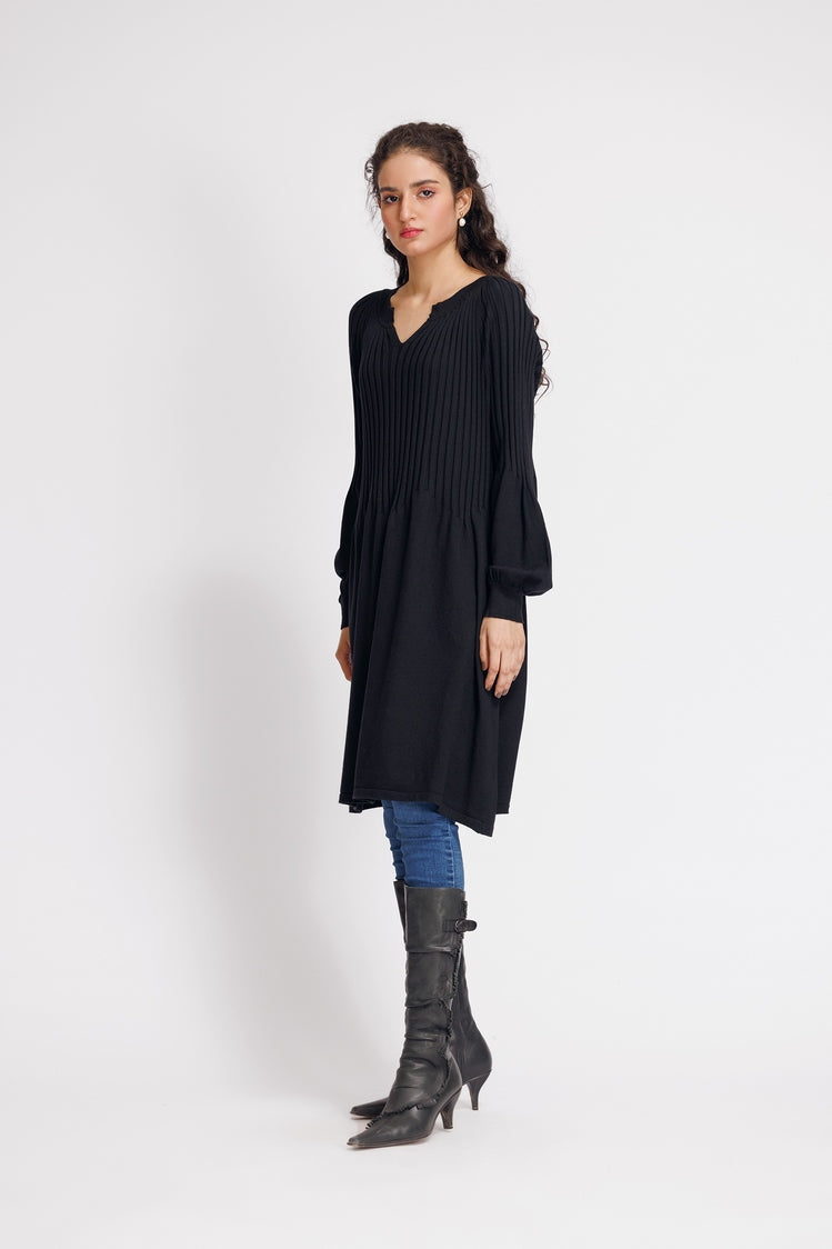 Picture of Ellena - V-Neck Pullover Sweater - Available at Raja Sahib