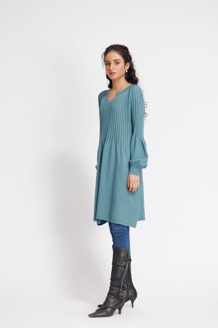 Picture of Ellena - V-Neck Pullover Sweater - Available at Raja Sahib