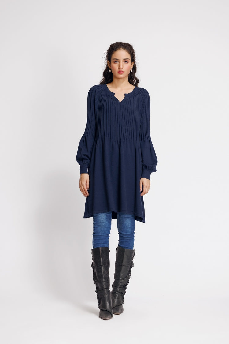 Picture of Ellena - V-Neck Pullover Sweater - Available at Raja Sahib