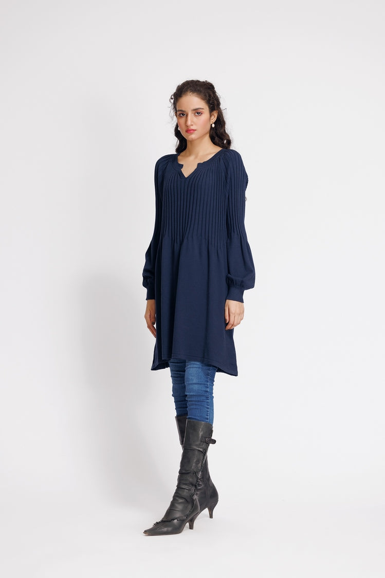 Picture of Ellena - V-Neck Pullover Sweater - Available at Raja Sahib