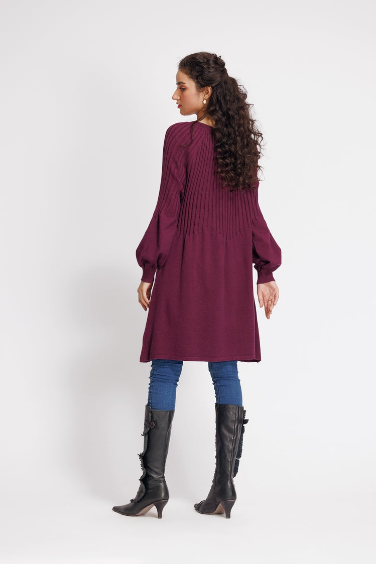 Picture of Ellena - V-Neck Pullover Sweater - Available at Raja Sahib