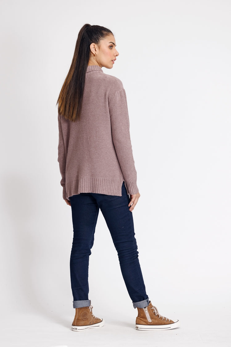 Picture of Ellena - Turtle Neck Pullover Sweater - Available at Raja Sahib